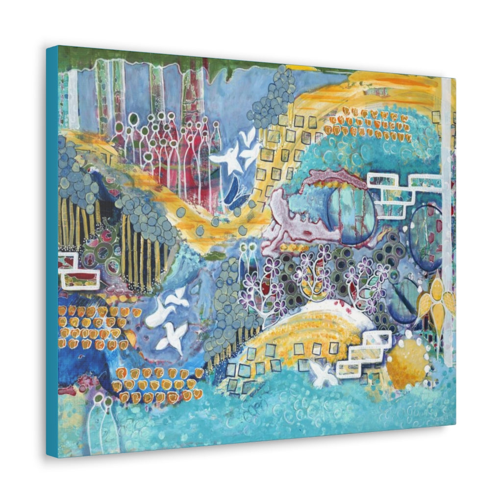"Sun Sky Sea" Canvas Print (Australia)