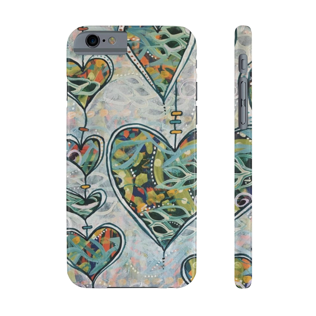 Botanical Hearts - Phone Cases, Case-Mate