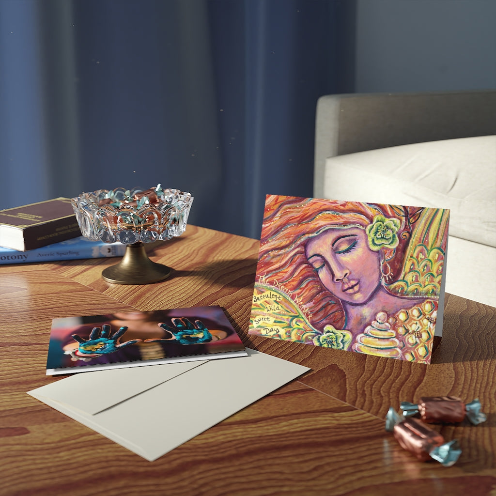 "The Dream Weaver" Blank Greeting Cards