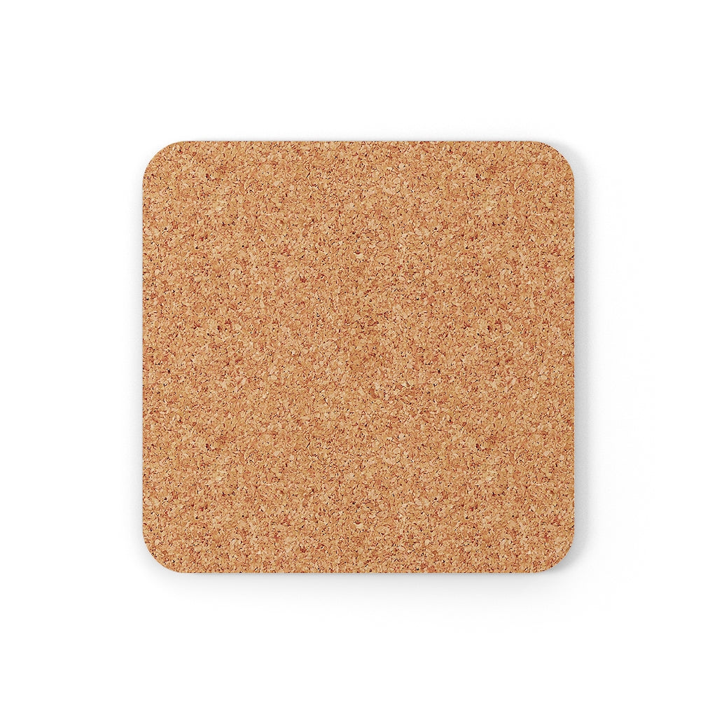 Botanical Hearts - Corkwood Coaster Set