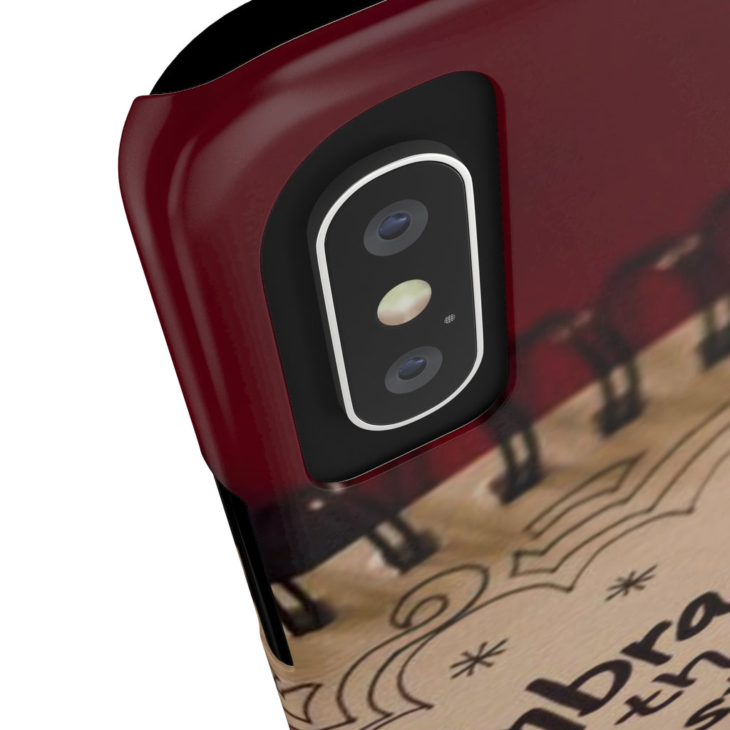 "Embrace the Mystery" - Slim Phone Cases, Case-Mate