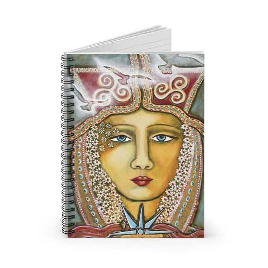 "She Follows Her Own Stars"- Spiral Notebook - Ruled Line