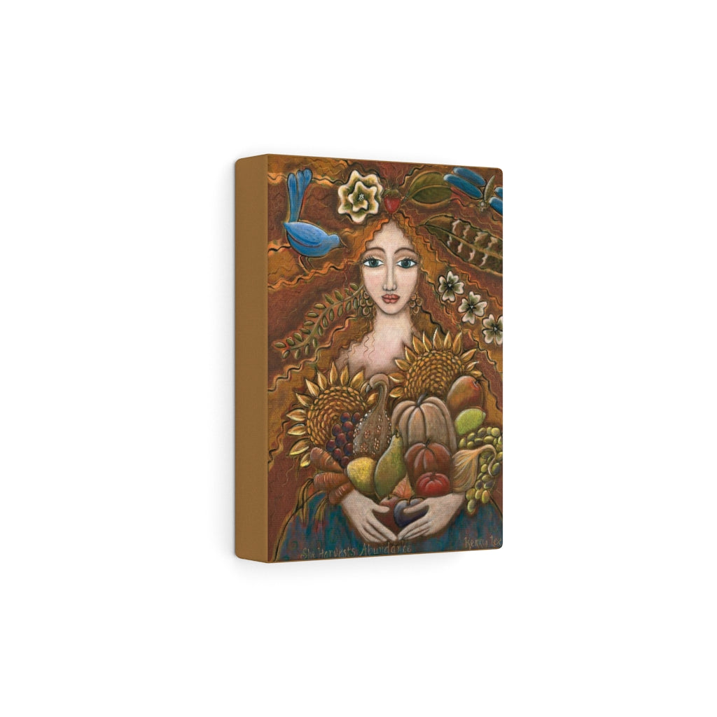 "She Harvests Abundance" - Canvas Gallery Wraps