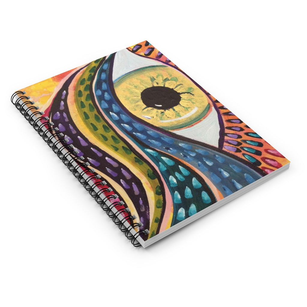 Window of the Soul - Spiral Notebook - Ruled Line