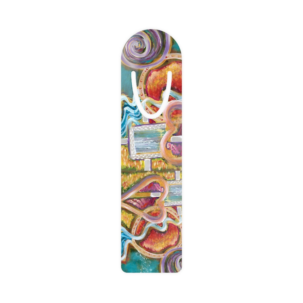 Cosmic Vibes - Metal Bookmark