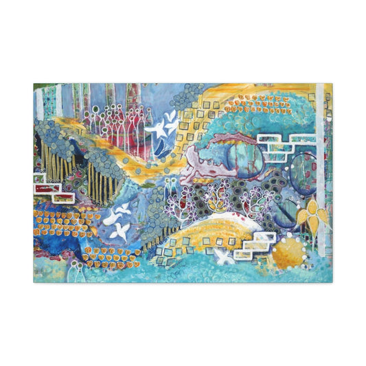 "Sun Sky Sea" - Canvas Gallery Wraps