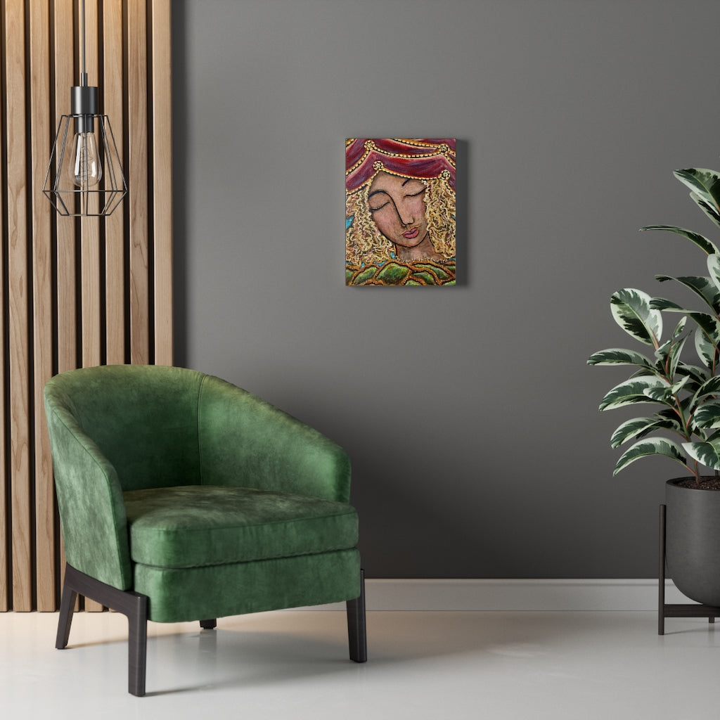 "She Tends to The Garden of Hope" - Canvas Gallery Wraps