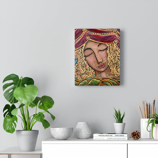 "She Tends to The Garden of Hope" - Canvas Gallery Wraps