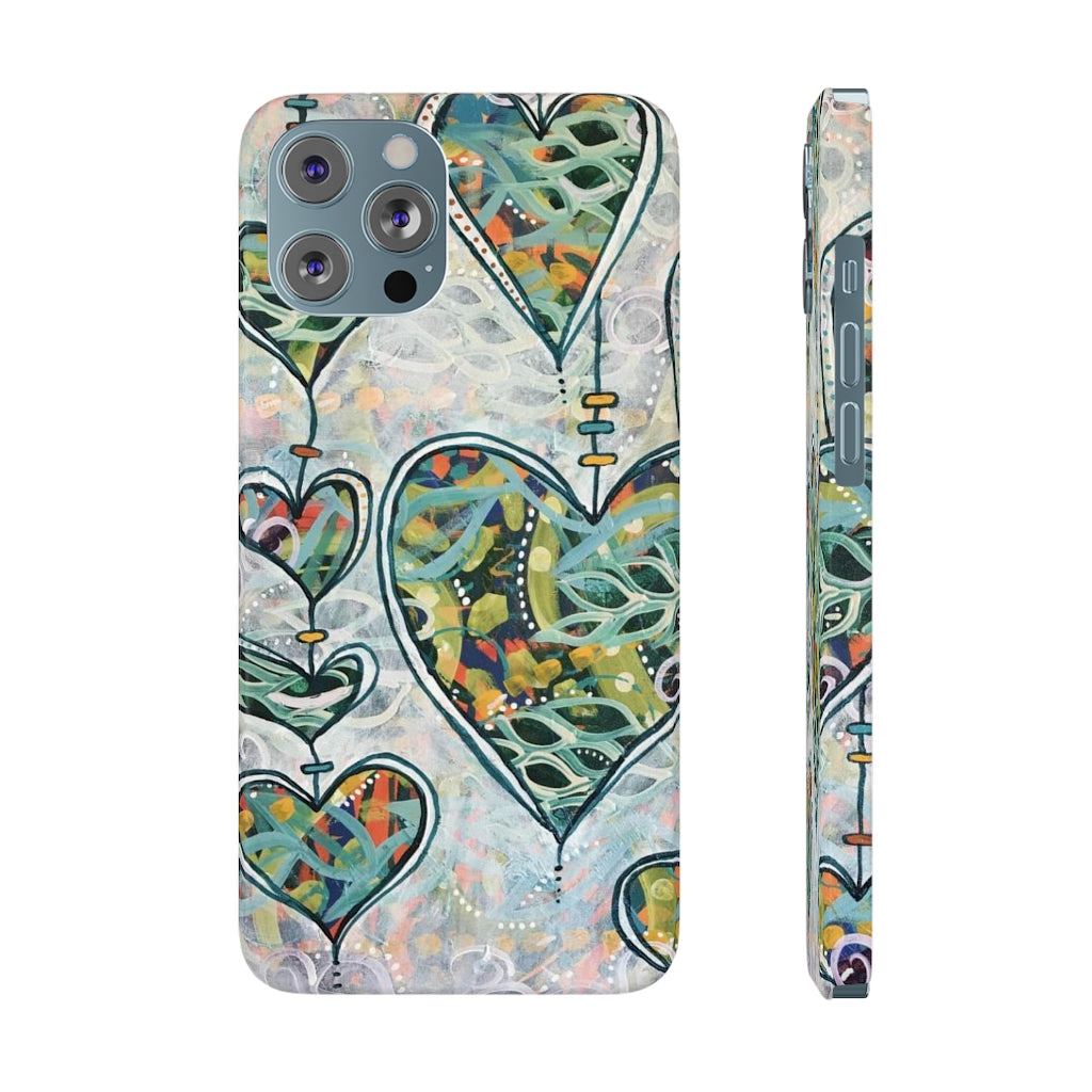 Botanical Hearts - Phone Cases, Case-Mate