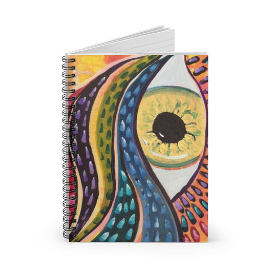 Window of the Soul - Spiral Notebook - Ruled Line