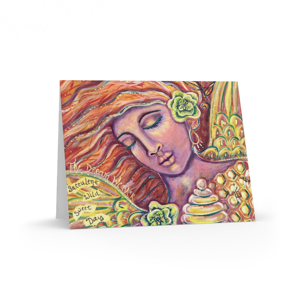 "The Dream Weaver" Blank Greeting Cards