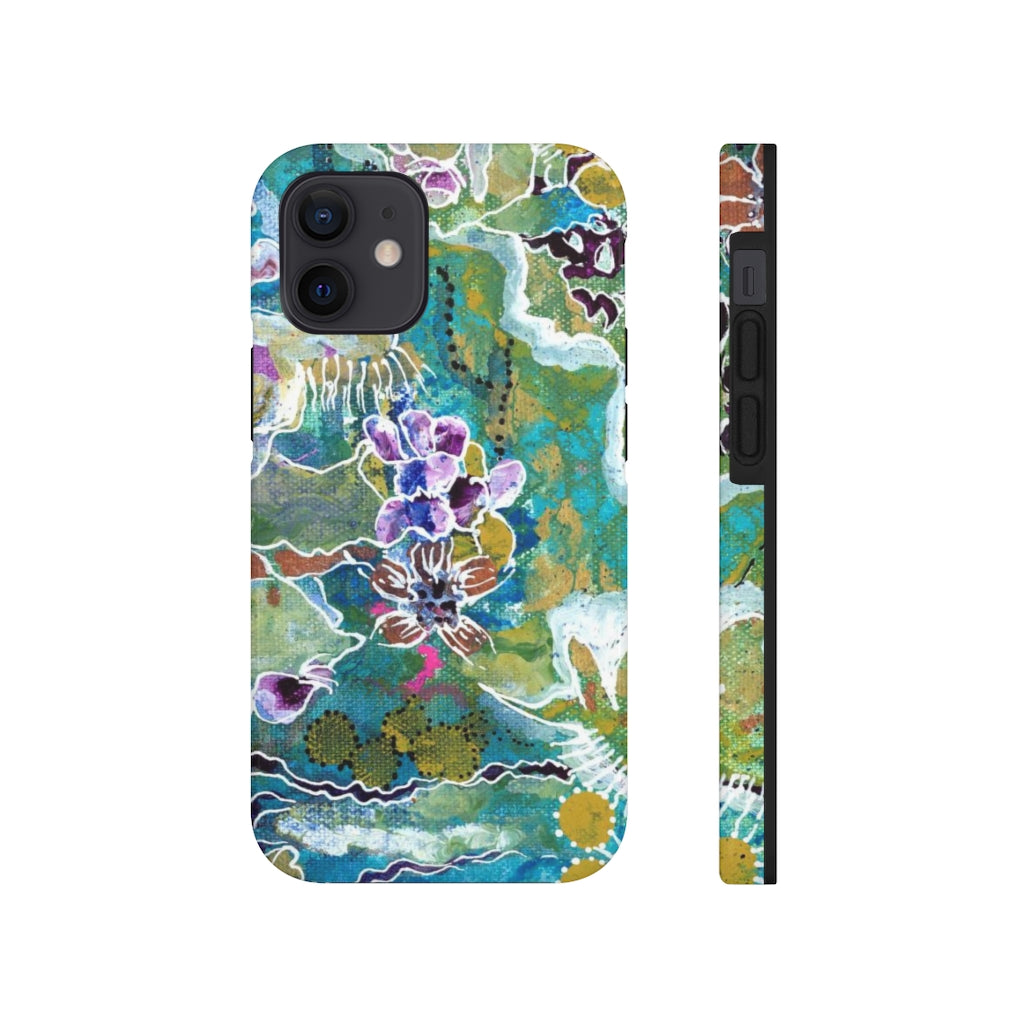 Meditation In Blues - Phone Cases, Case-Mate