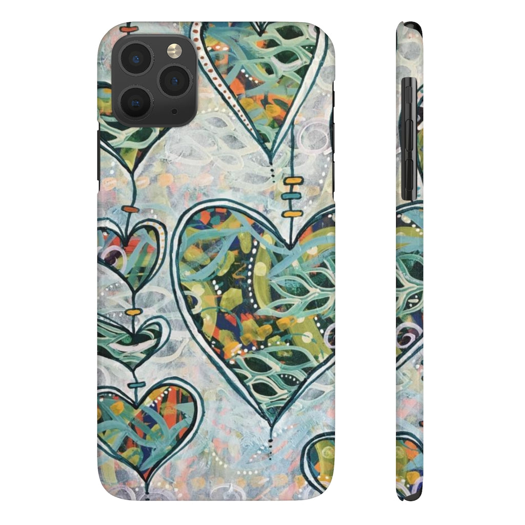Botanical Hearts - Phone Cases, Case-Mate