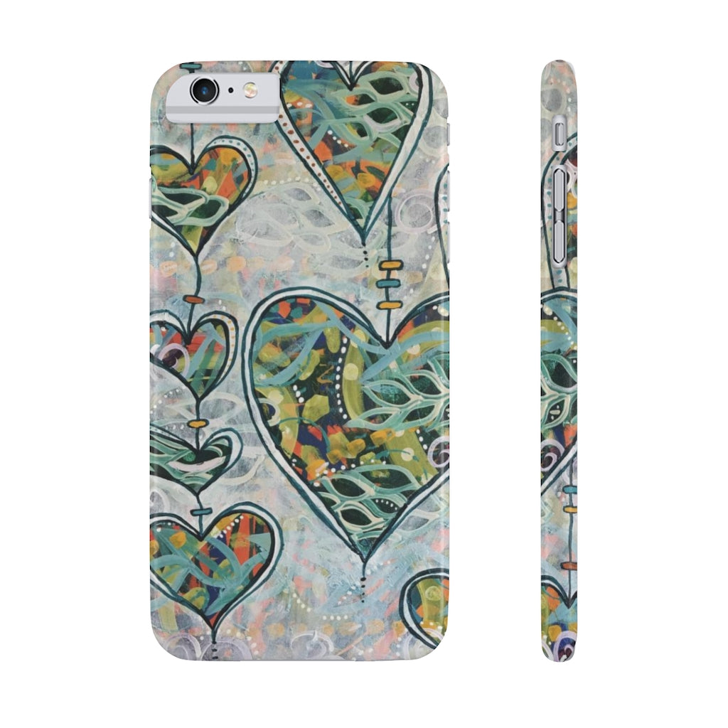 Botanical Hearts - Phone Cases, Case-Mate