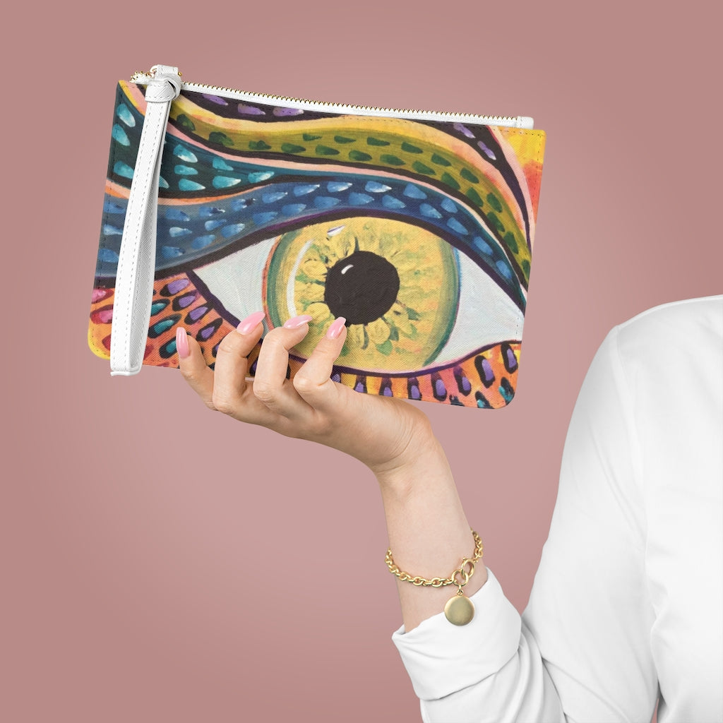 "Window of the Soul" 9 Inch Clutch Bag