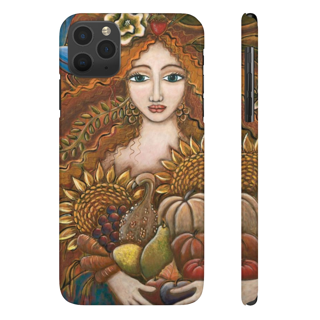 "She Harvests Abundance" - Phone Cases, Case-Mate