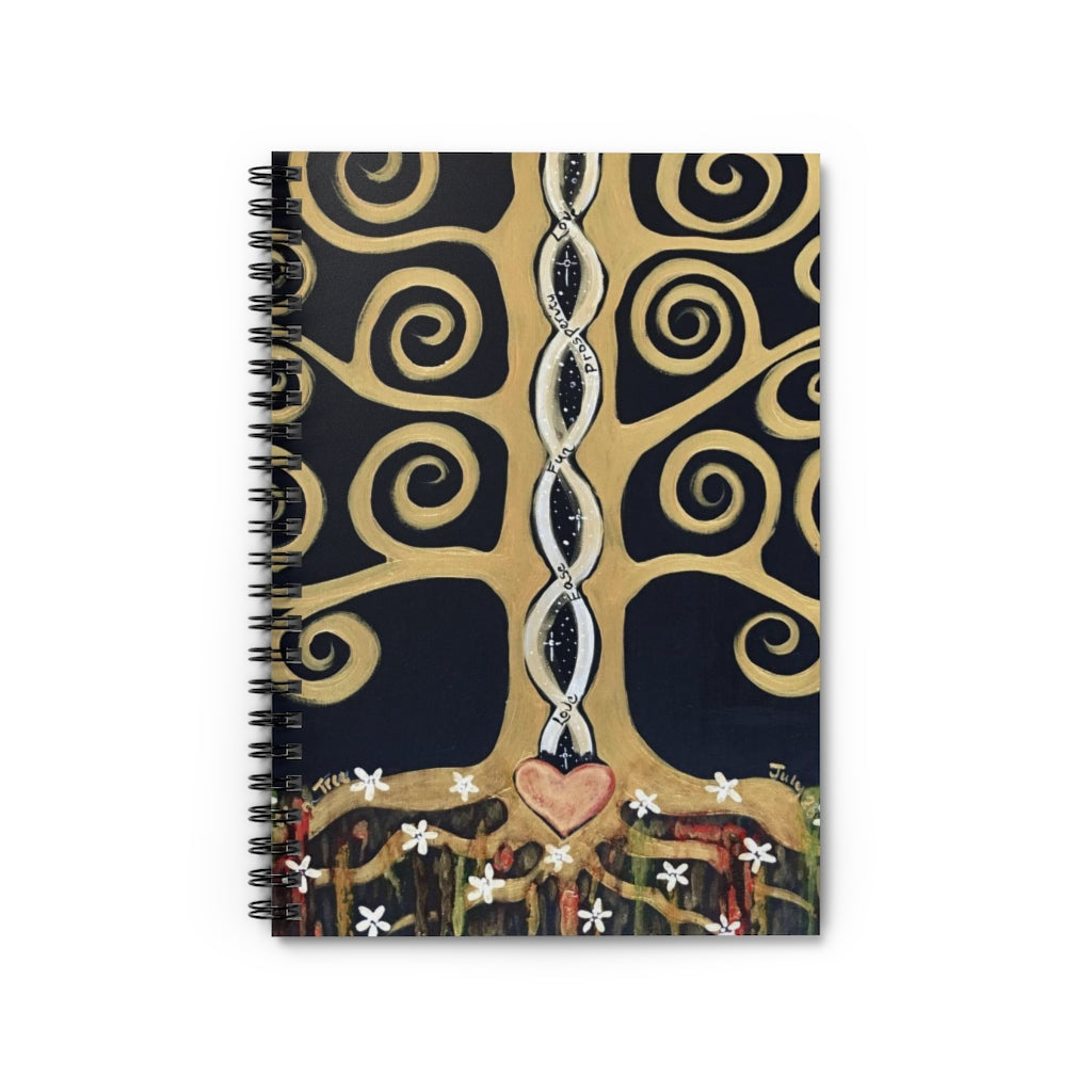 Prosperity Tree - Spiral Notebook - Ruled Line