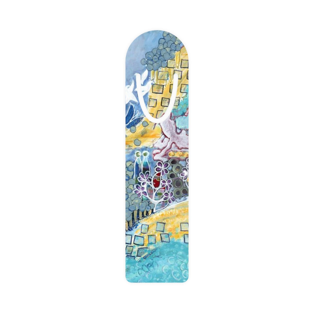 "Sun Sky Sea" - Metal Bookmark