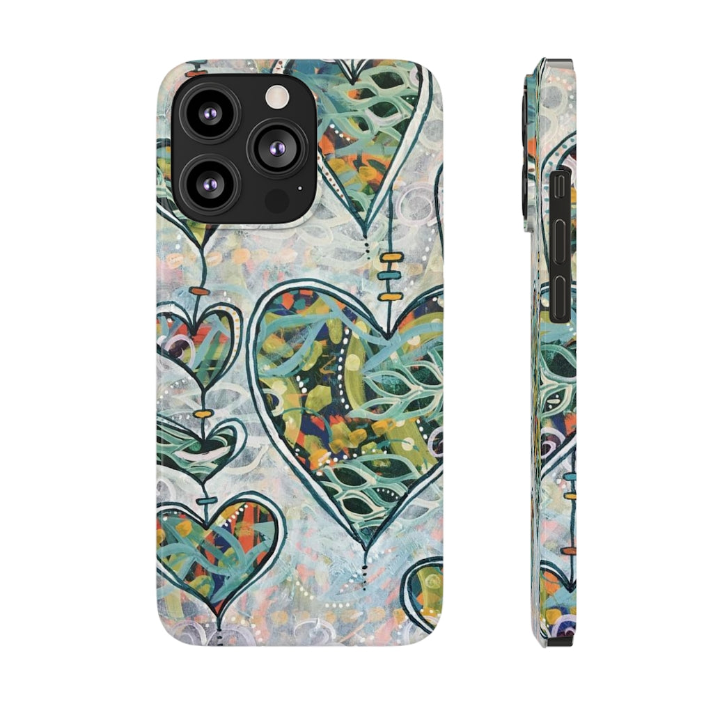 Botanical Hearts - Phone Cases, Case-Mate