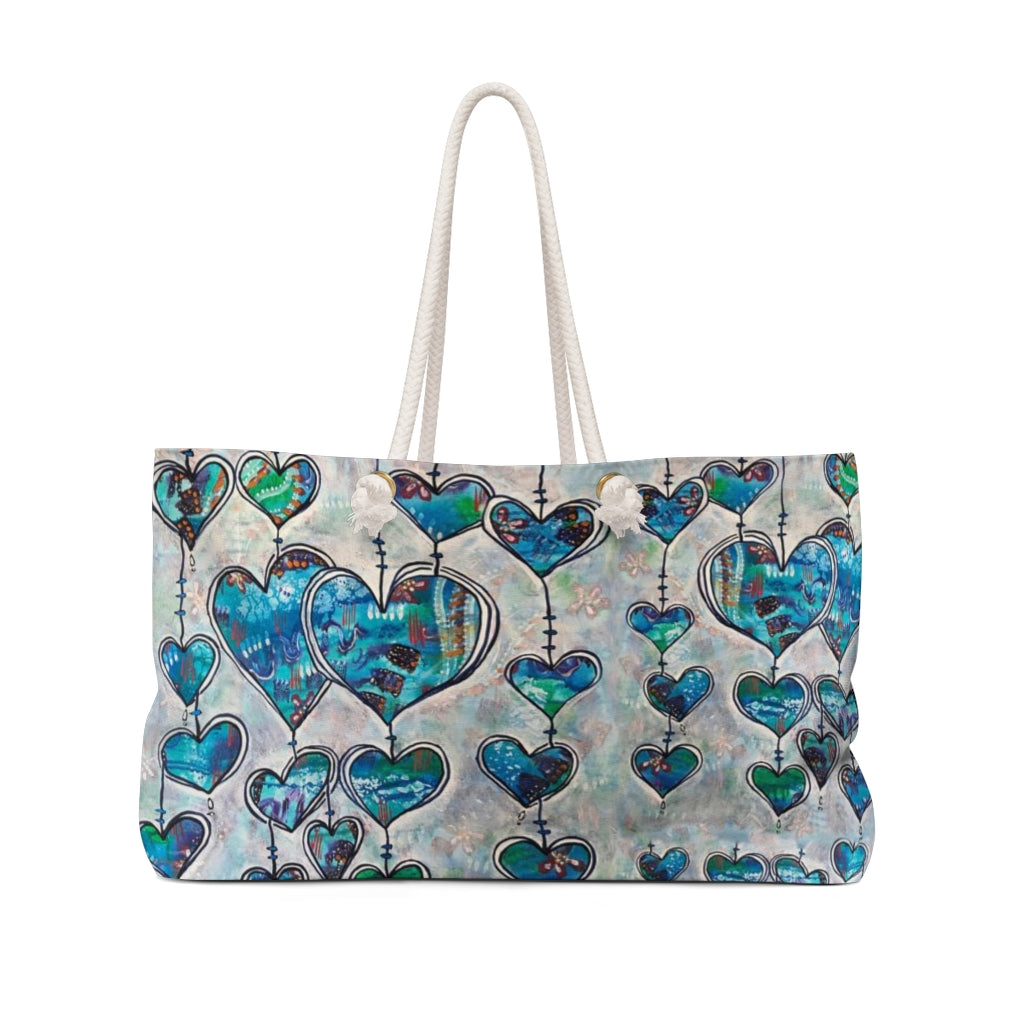 Whimsy Hearts Weekender Bag