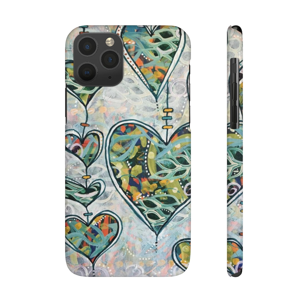 Botanical Hearts - Phone Cases, Case-Mate