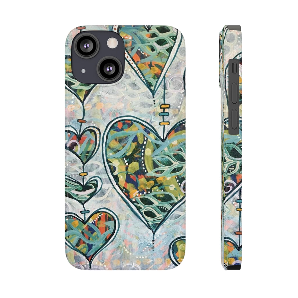 Botanical Hearts - Phone Cases, Case-Mate