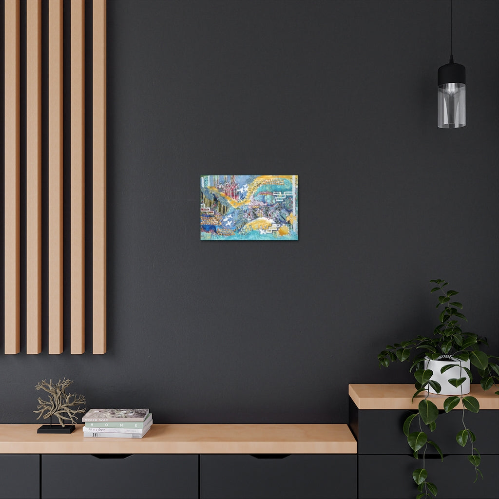 "Sun Sky Sea" - Canvas Gallery Wraps