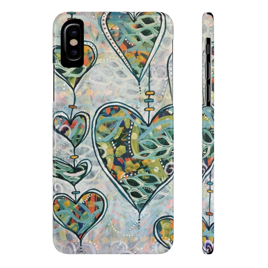 Botanical Hearts - Phone Cases, Case-Mate