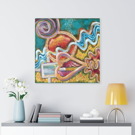 "Cosmos Vibes" - Canvas Gallery Wraps