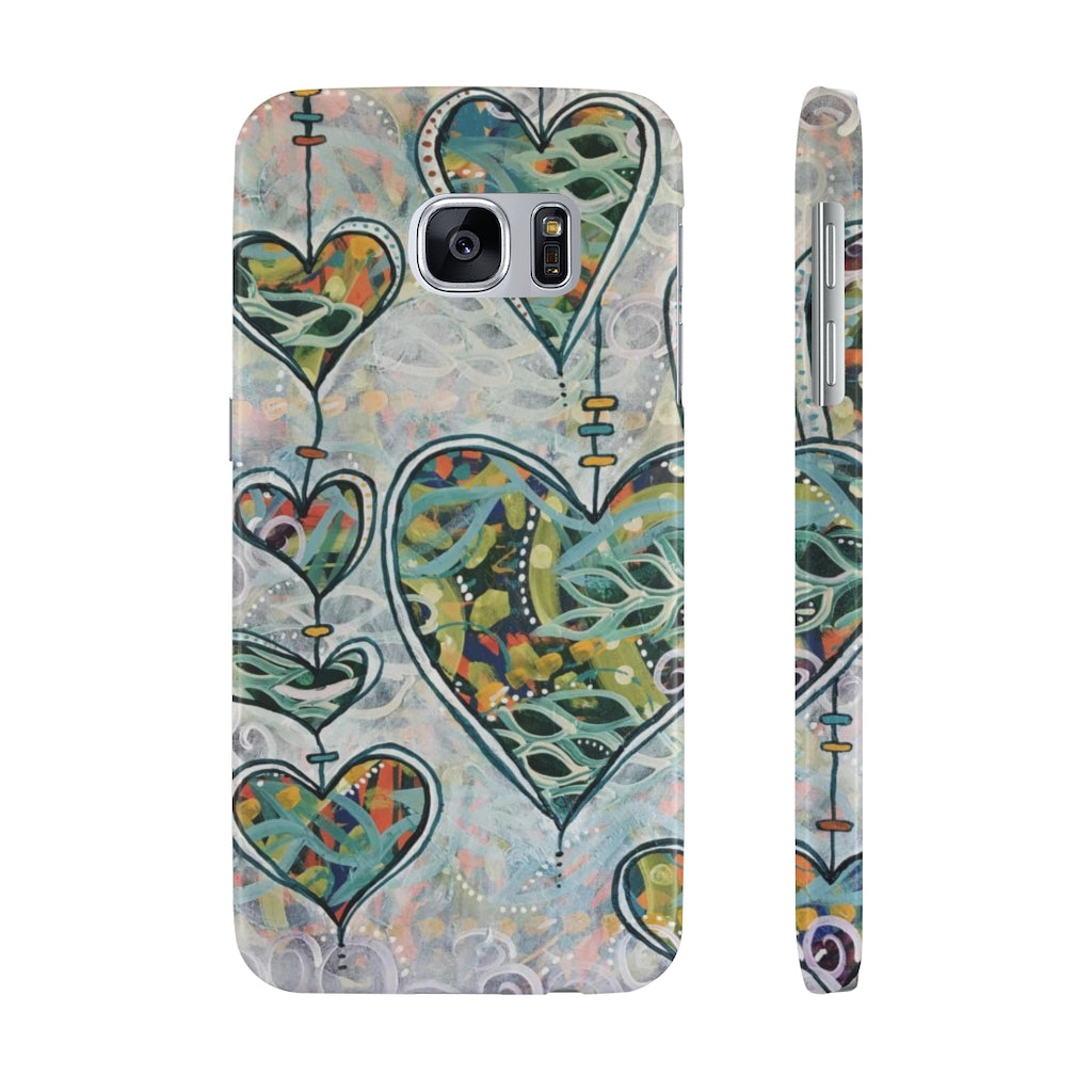 Botanical Hearts - Phone Cases, Case-Mate
