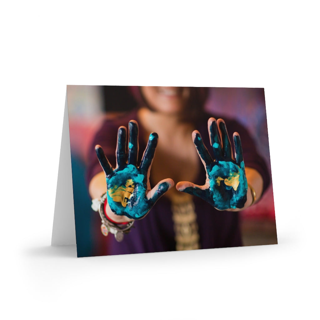 "The Dream Weaver" Blank Greeting Cards