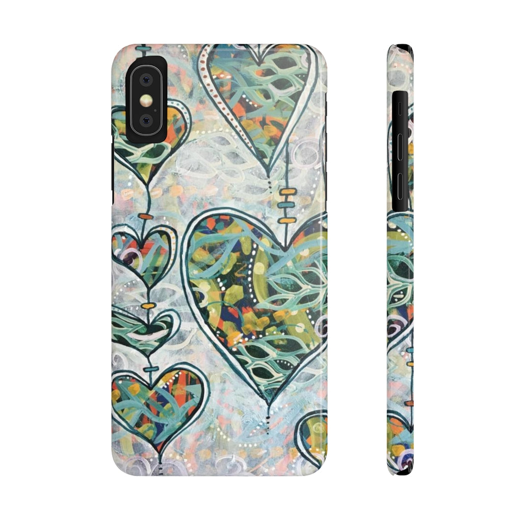 Botanical Hearts - Phone Cases, Case-Mate