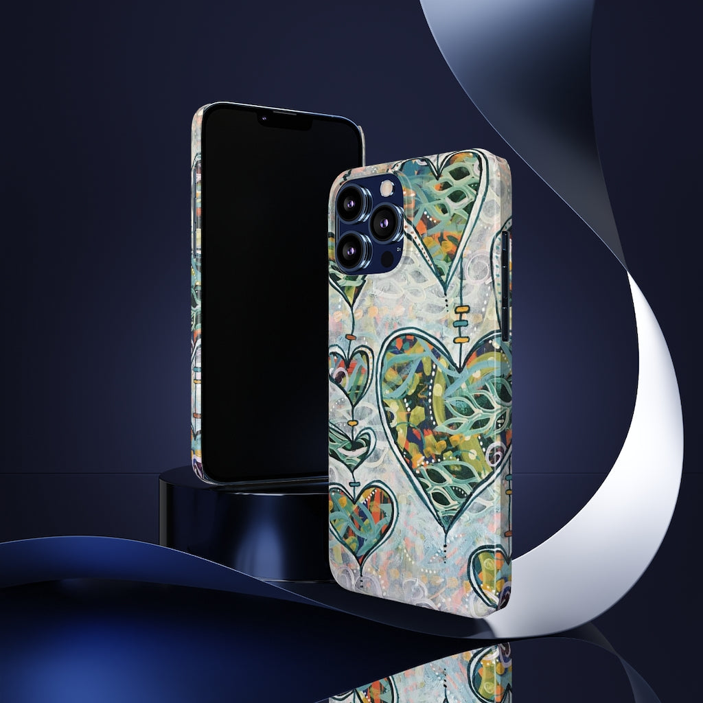 Botanical Hearts - Phone Cases, Case-Mate