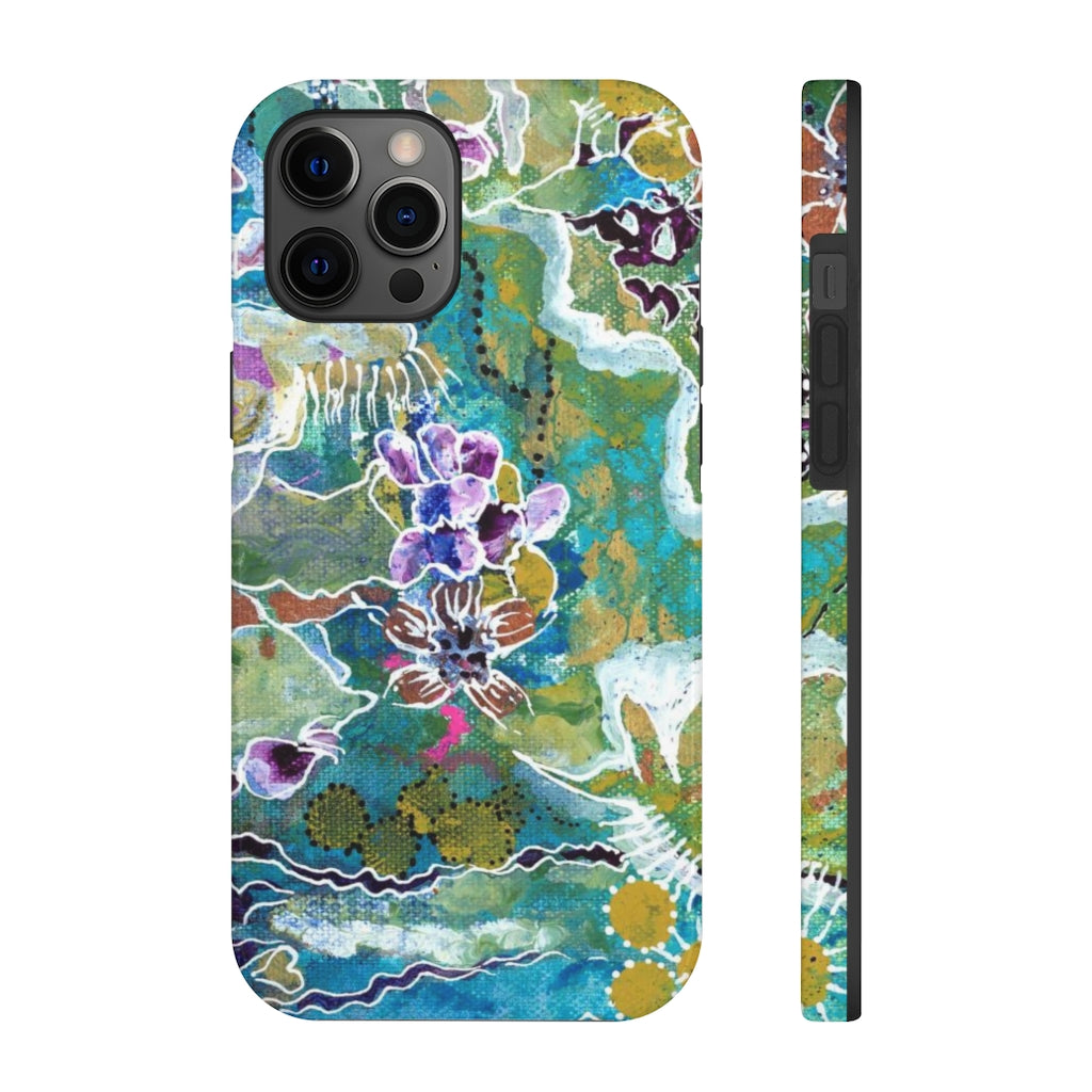 Meditation In Blues - Phone Cases, Case-Mate