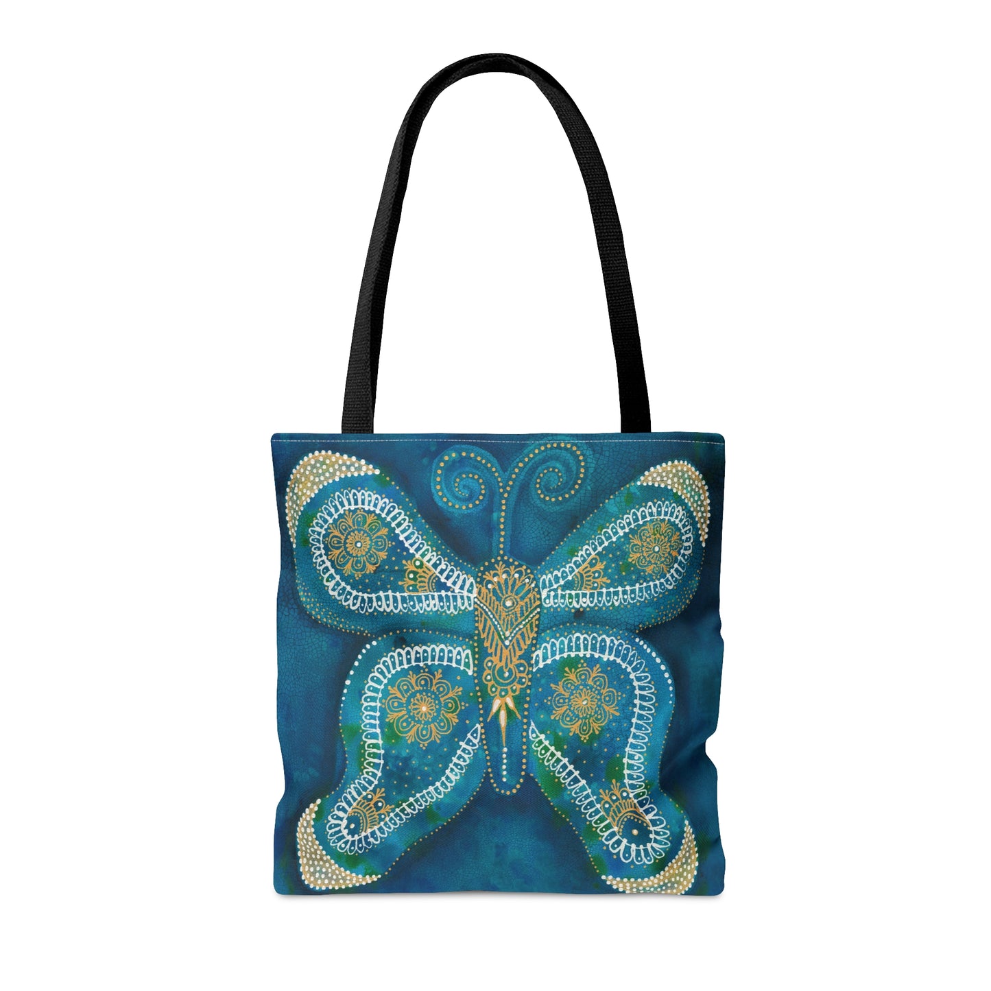 "Butterfly of Balance & Harmony" Printed Tote Bag