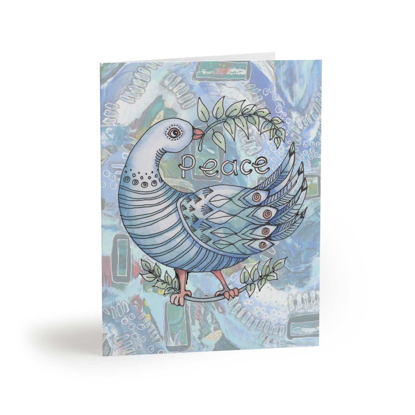 "Peace Dove" Blank Greeting Cards