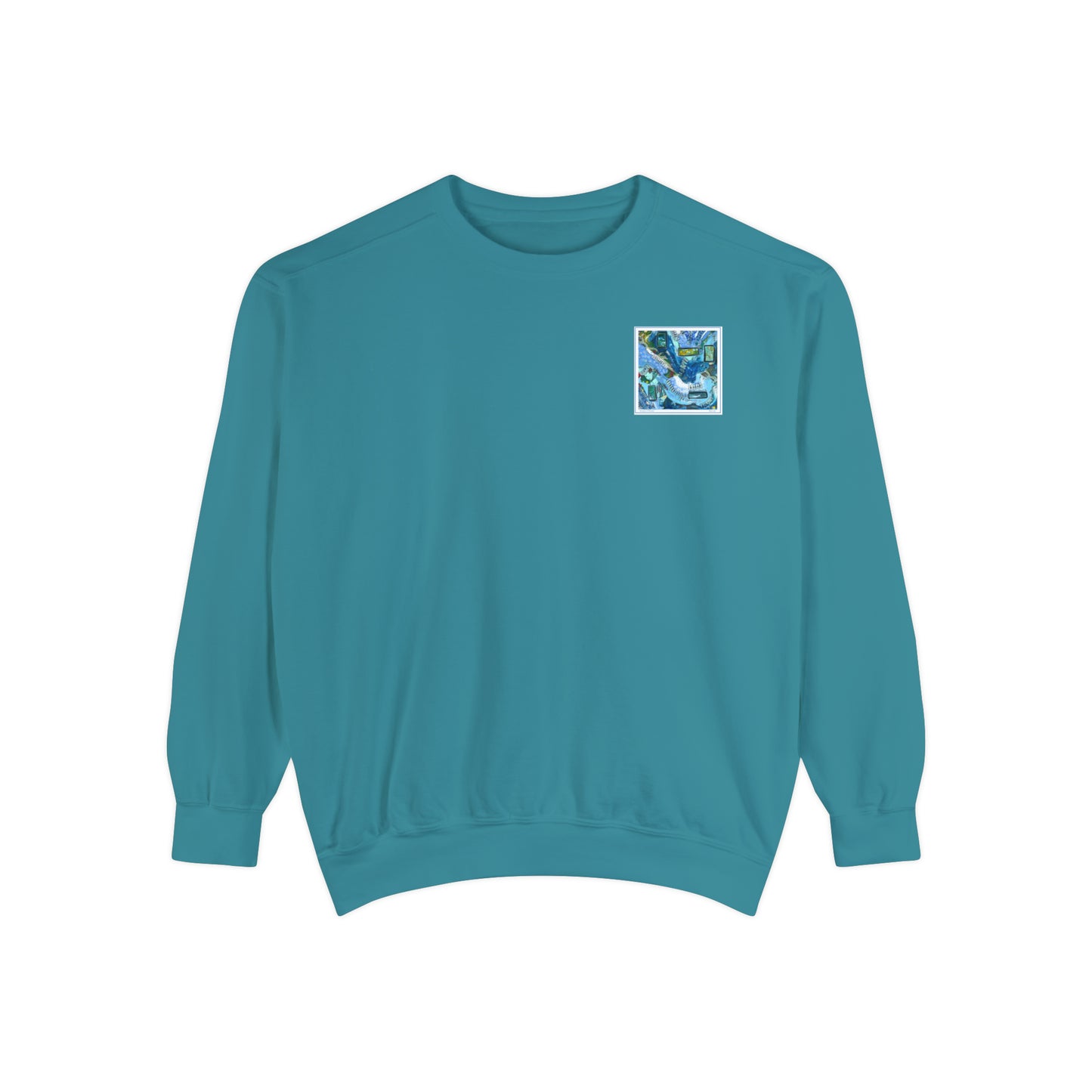 "Windows of Wonder" Garment-Dyed Sweatshirt
