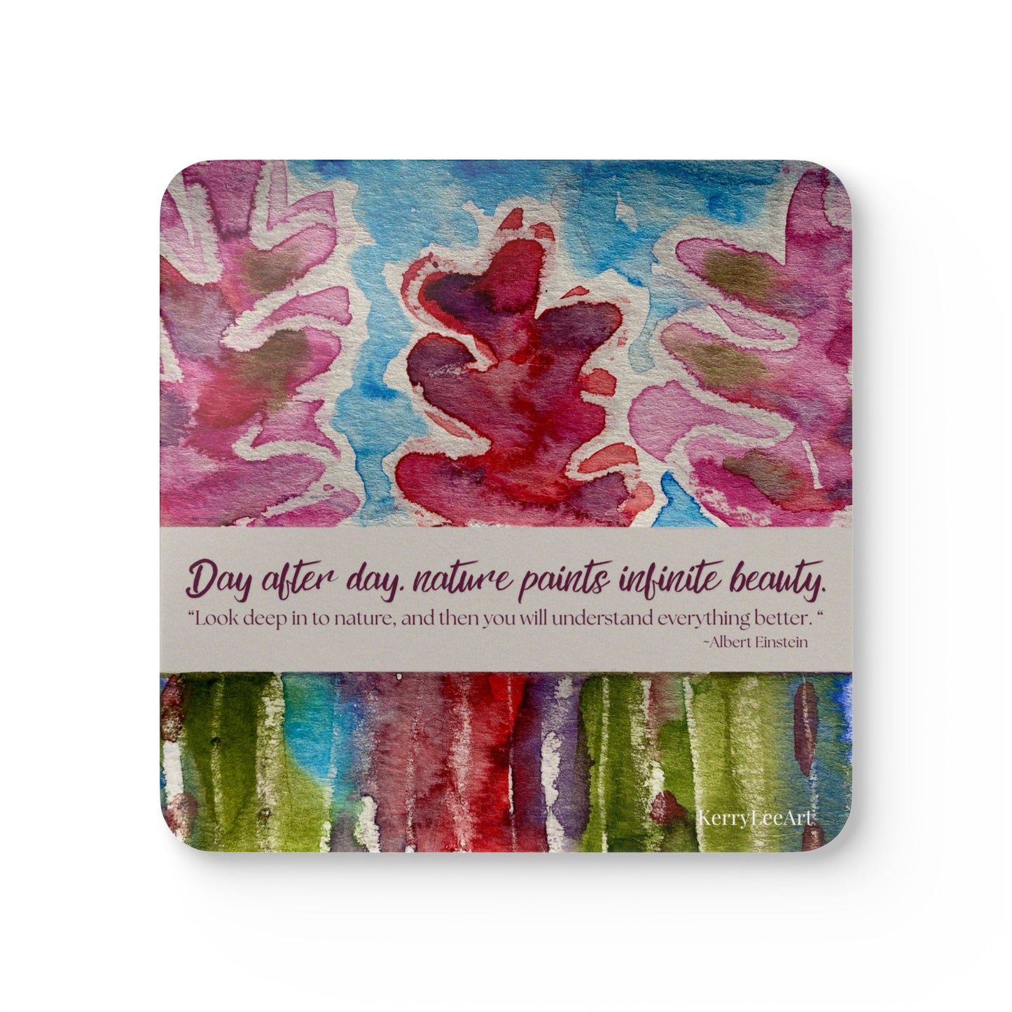 Nature Paints - Corkwood Coaster Set