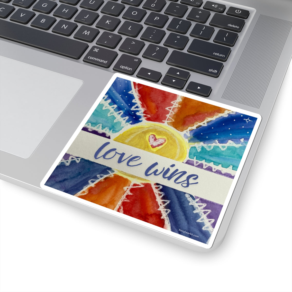 Love Wins Vinyl Sticker Original Artwork