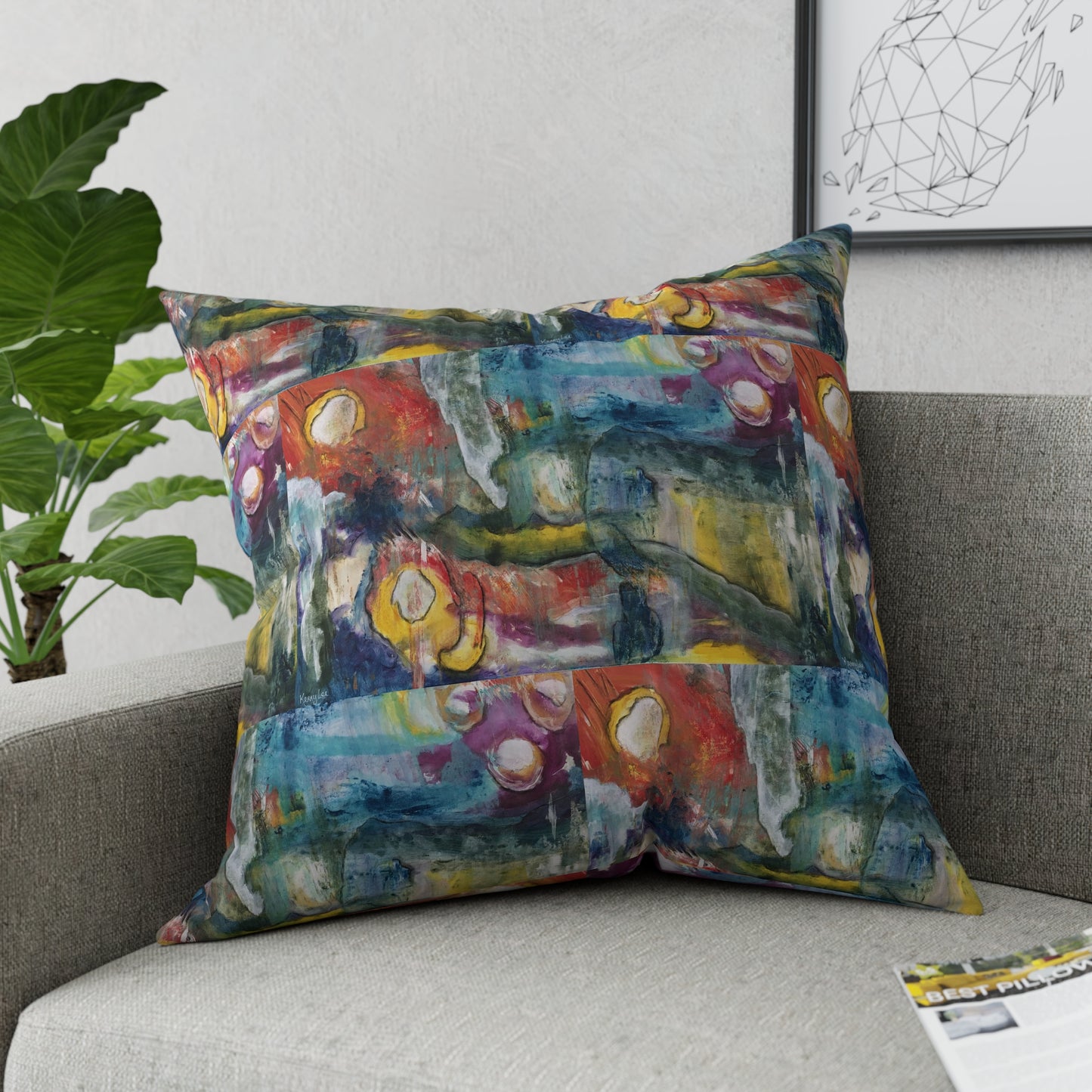 Soft Broadcloth Pillow: The Dream
