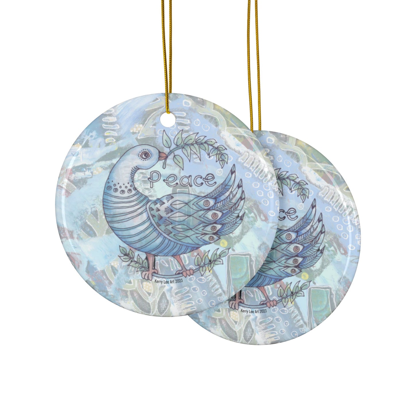 2023 Collector's Ornament: "Peace Dove" (1pc, 3pcs, 5pcs, 10pcs)