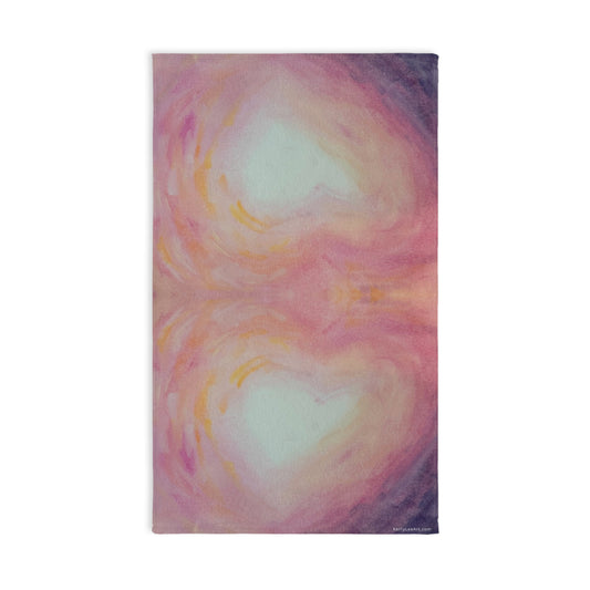 The Heart Softens Kitchen / Bath Hand Towel