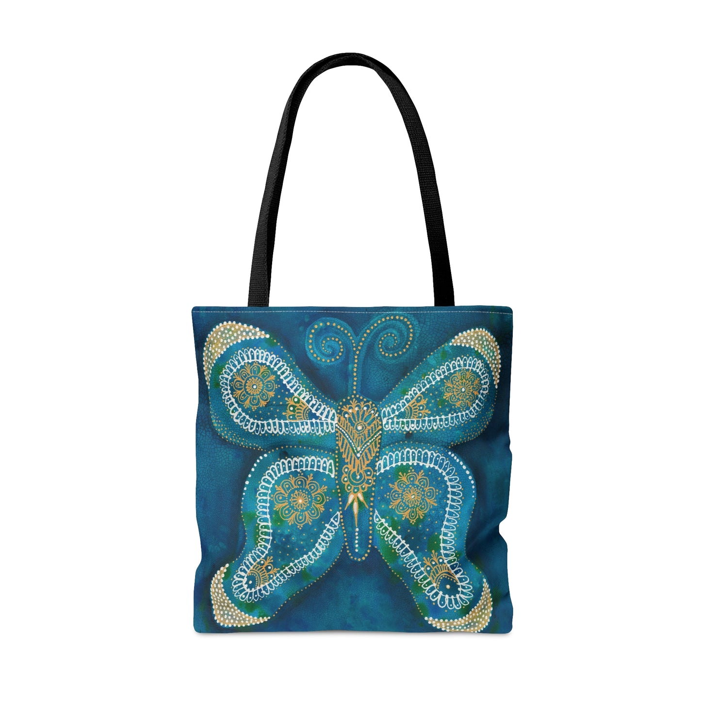 "Butterfly of Balance & Harmony" Printed Tote Bag