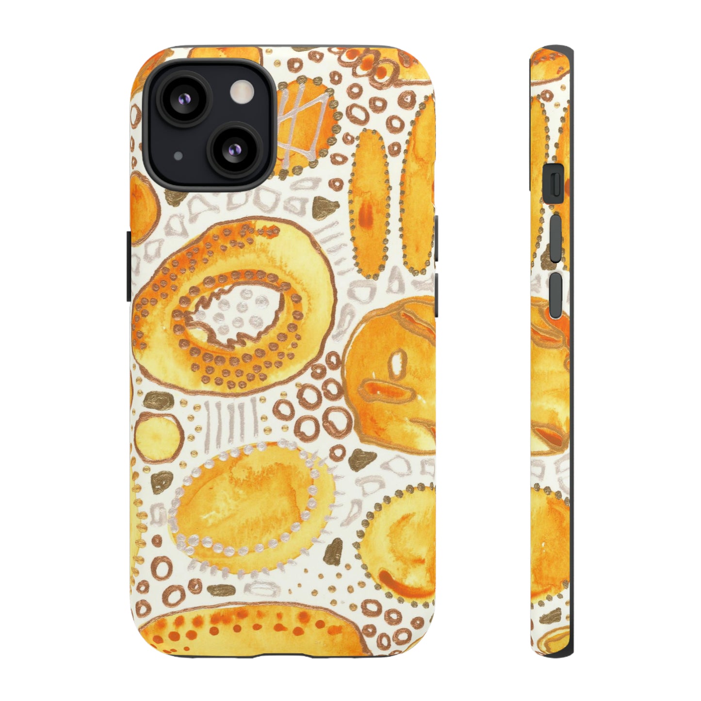 Phone Case - Yellow Bliss Bubbles