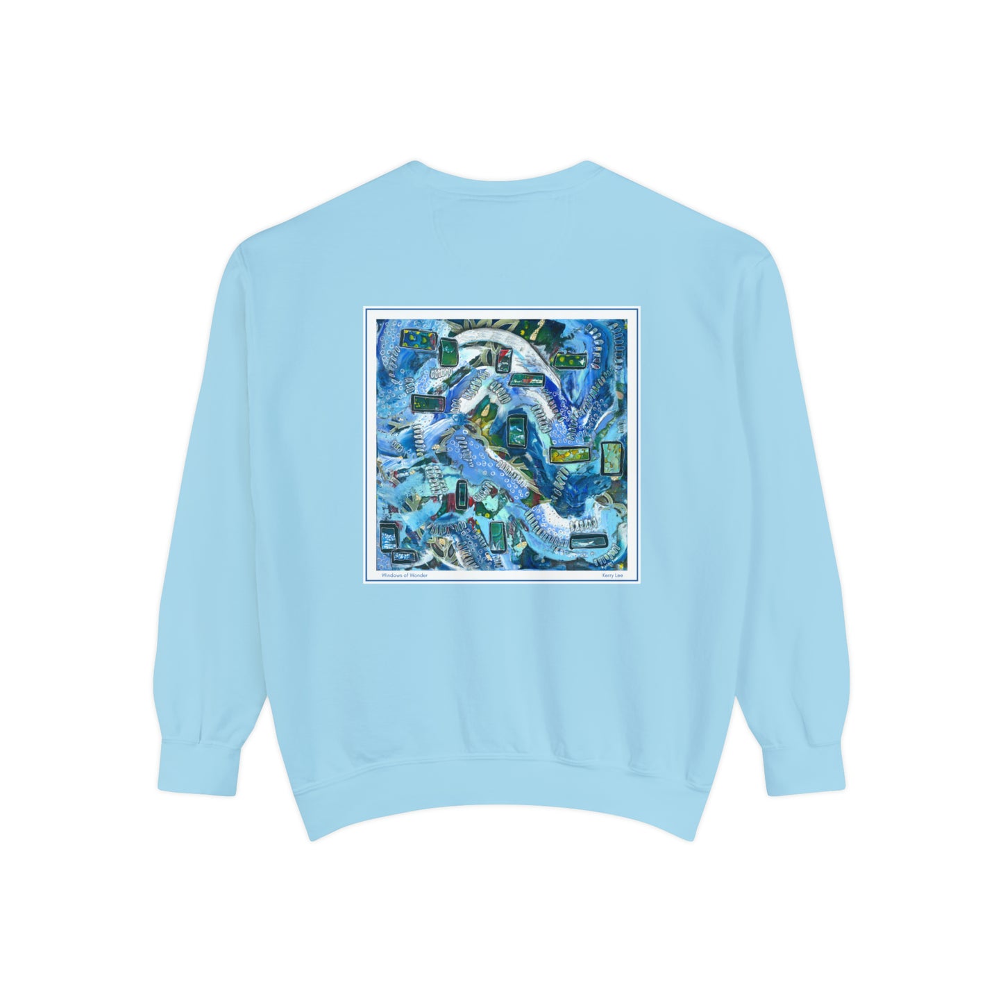 "Windows of Wonder" Garment-Dyed Sweatshirt