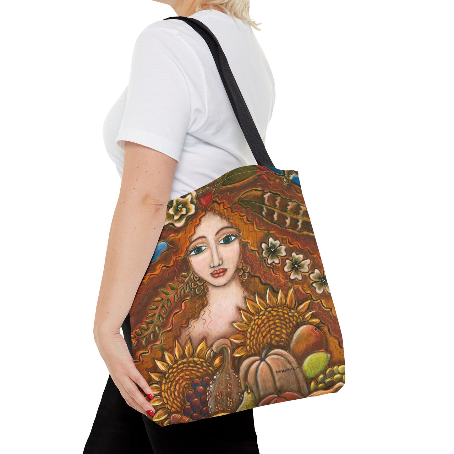 "She Harvests Abundance" Tote Bag