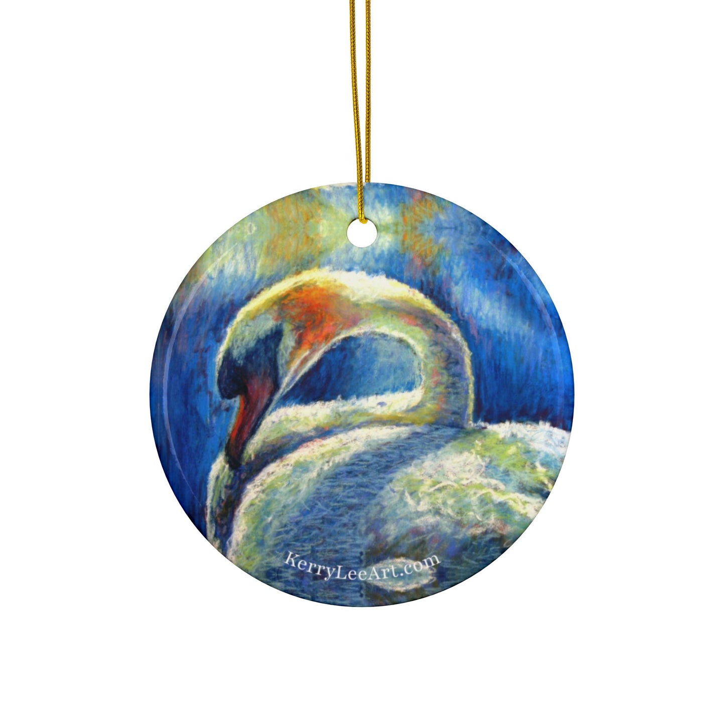 "Serenity Swan" Ornament (Quantities of 1, 3, 5, 10)