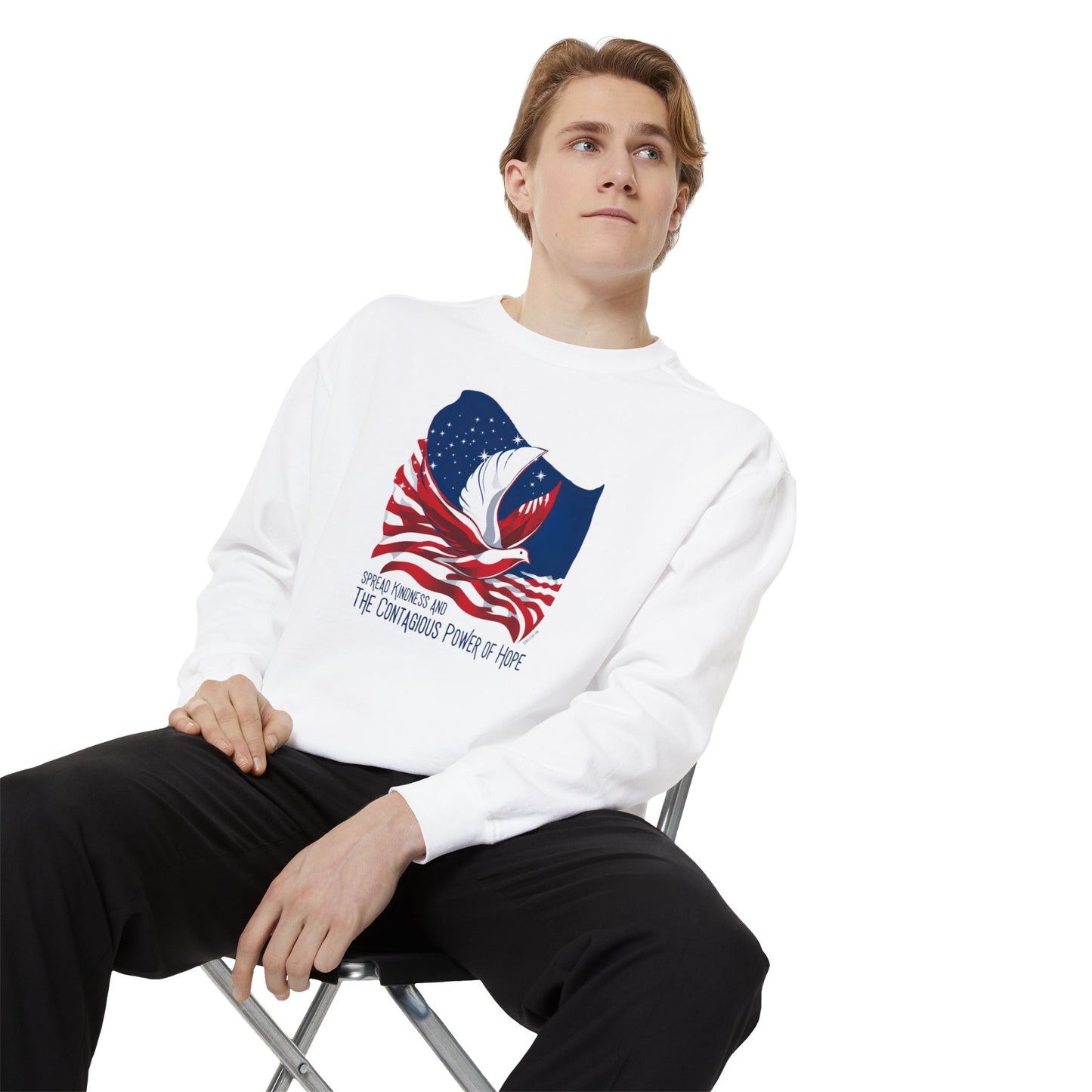 Sweatshirt: The Contagious Power of Hope & Spread Kindness