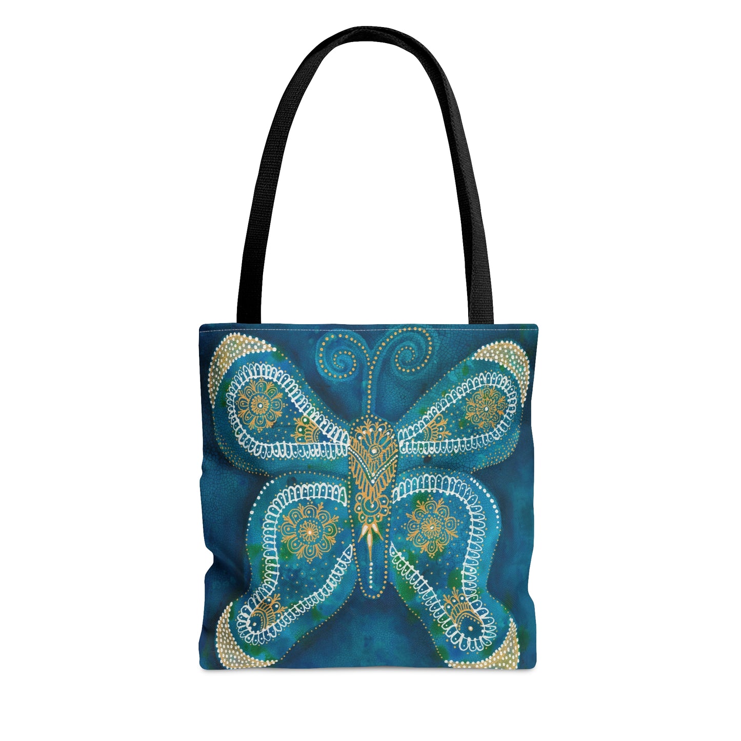 "Butterfly of Balance & Harmony" Printed Tote Bag