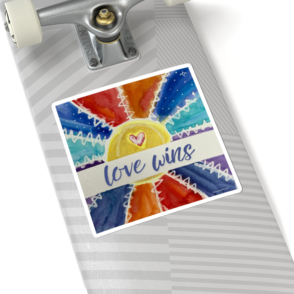 Love Wins Vinyl Sticker Original Artwork